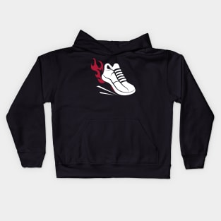 Fleet of foot Kids Hoodie